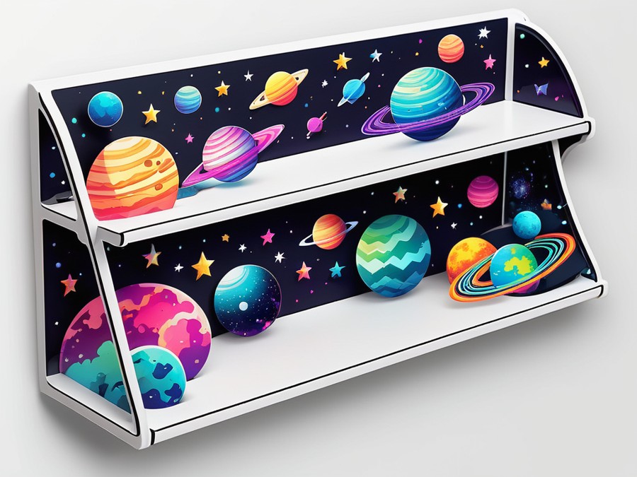 Organizing Small Bathroom Items and Toothbrushes: Wall Shelf Solutions