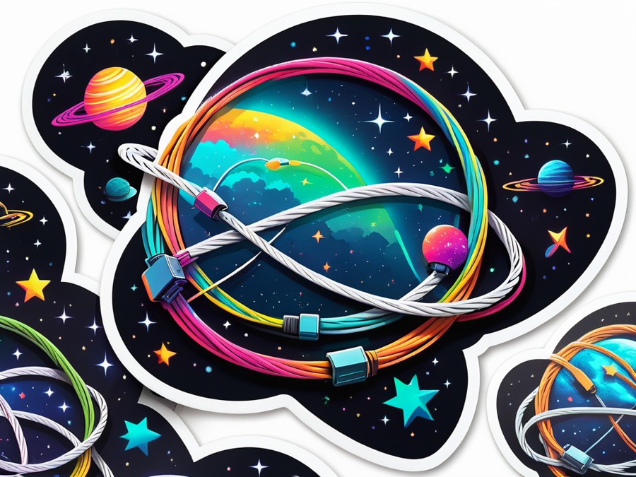 Stop loose computer cables from being stolen or tampered with